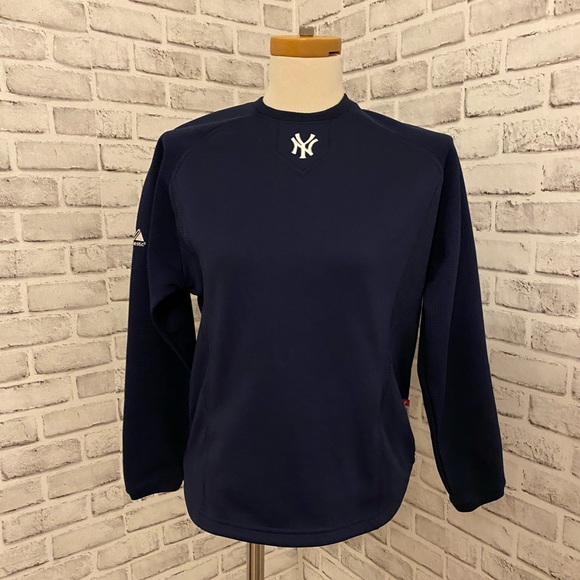 Yankees majestic therma base pullover Clearance